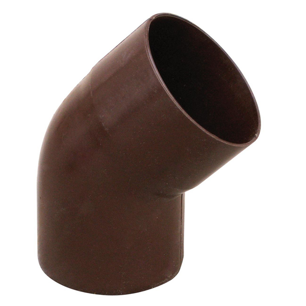 COUDE MXF 45° DIAM.80 1.9MM MARRON