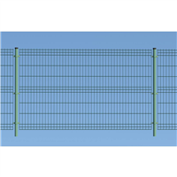 Grillage rigide panneau Hybrid pour clôture extérieure - 250 x 192,00 cm - Vert