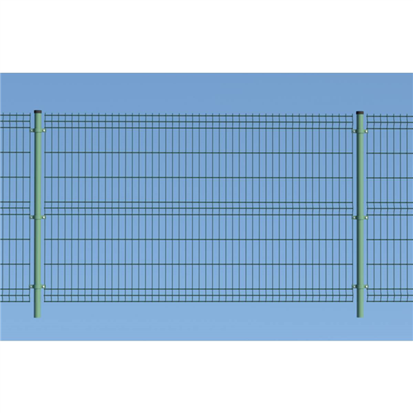 Grillage rigide panneau Hybrid pour clôture extérieure - 250 x 192,00 cm - Vert