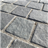 Pavé scié antique décoratif en pierre naturelle CALCAIRE BESTONE - gris - 12x12 cm ép. 4 cm