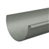 Gouttière demi-ronde prePatina ardoise Eco Zinc Rheinzink sans pince - développé 250 - ép.0,65 MM - 4,00 M