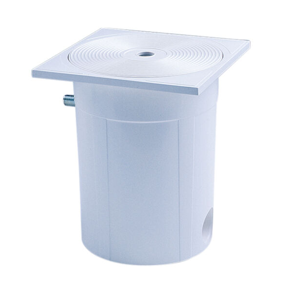 Régulateur universel de niveau d'eau de piscine Astralpool à sceller - ABS blanc - sortie Ø 50 mm