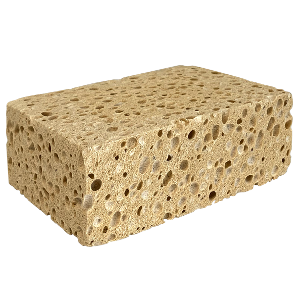 Éponge végétale renforcée Obra spéciale gros travaux - 9 x 14 cm