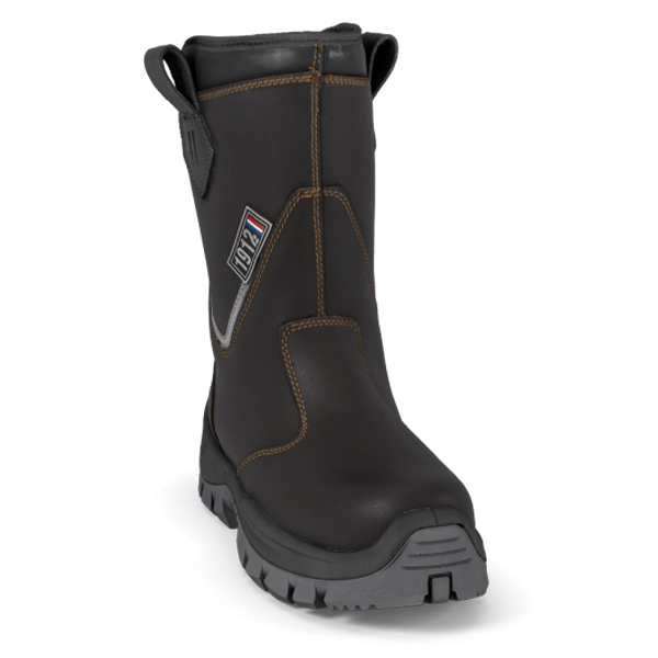 Bottes de sécurité fourrées S3 HI CI FO LG SR Unitan Gaston Mille - cuir pleine fleur marron - Taille 41