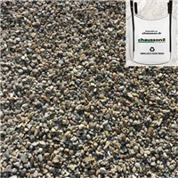 Gravillon semi-concassé granulométrie 10 à 20 mm - Big bag 1,2 T max