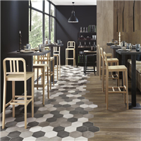 Carrelage intérieur en grès cérame émaillé effet ciment Rewind - 21,0 cm x 18,0 cm - ép. 9,50 mm - Corda