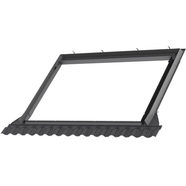Raccord Velux EDWS 2000 pour verrière atelier FFK08 de 127,0 CM x 140,0 CM - poste standard sur tuile