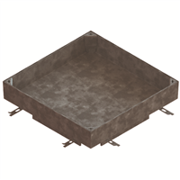 TRAPPE ACO PAVING - ACIER GALVANISE 600X600MM - H80MM - B125 / 600KN