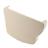 Fond de naissance gauche Nicoll pour gouttière - Longueur 137 mm - Épaisseur 22 mm - Techtan - Sable