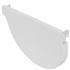 Fond symétrique Nicoll FCN16 pour gouttière LG16 ou naissance de développé 160 mm - Techtan Blanc