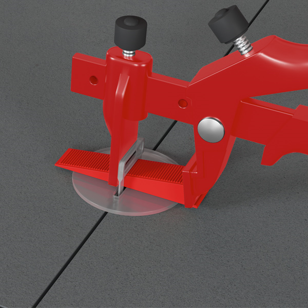 Croisillon autonivelant à cale Edilis pour carrelage grand format de 3 à 14 MM d'épaisseur - joint de 2 MM - 250 pièces