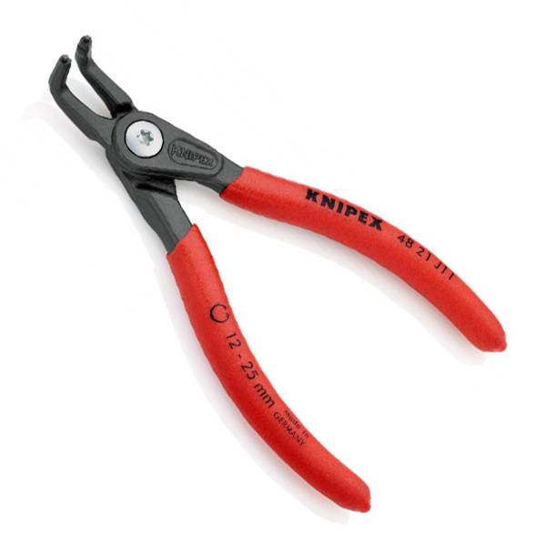 Pince de précision pour circlips intérieurs d'alésage - Pointes coudées - Knipex - 130mm