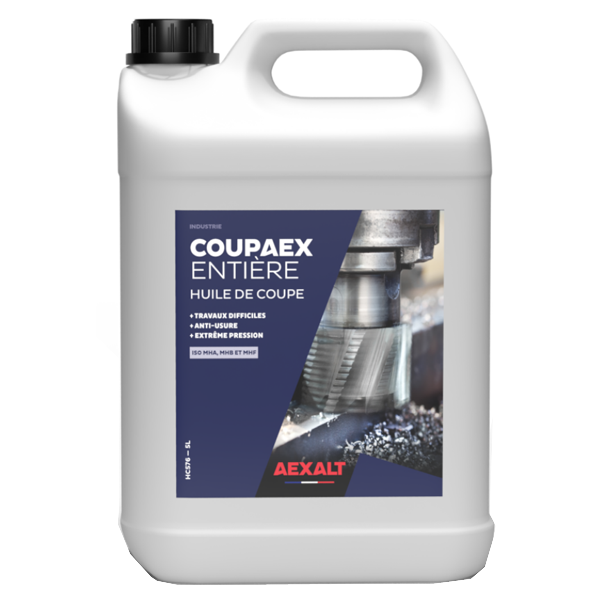 Huile de coupe entière - Coupaex Entière Aexalt - bidon de 5 litres