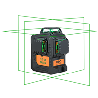 Niveau laser vert multi-lignes 3 x 360° - Geo Fennel FLG 6X-Green - en sacoche avec batterie chargeur et support