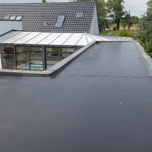 Membrane d’étanchéité toiture plate – Membrane EPDM RubberCover - 3,05 M / 7.62 mL – ép. 1.15 mm