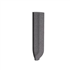 Angle rentrant de plinthe à gorge en grès cérame technique Taurus Granit - 8,0 CM x 2,3 CM - Anthracite