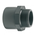 Embout fileté PVC à coller/visser pour plomberie de piscine - diamètre 63/75 mm