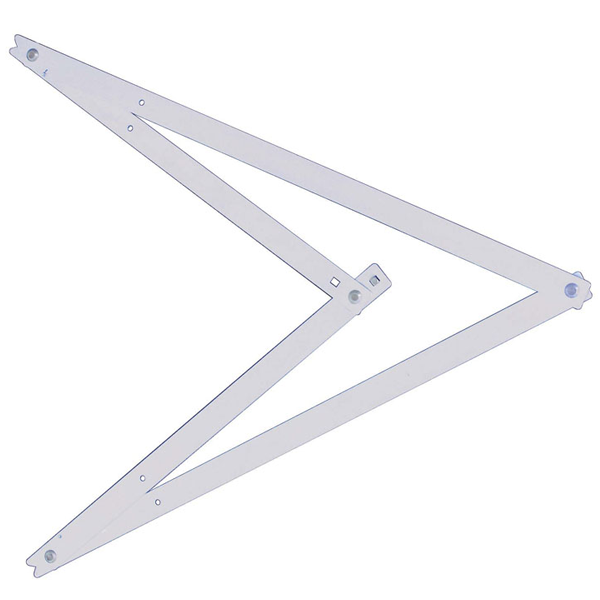 Equerre dépliante Stanley en aluminium angle 45° et 90° 1720x1220 mm