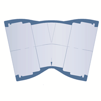 COUDE FONTE A EMBOITEMENT AUTOMATIQUE NU DN 100, 1/16