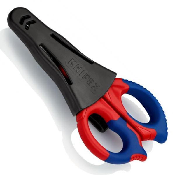 Ciseaux d'électricien Knipex - Longueur 155 mm - Tranchants en inox