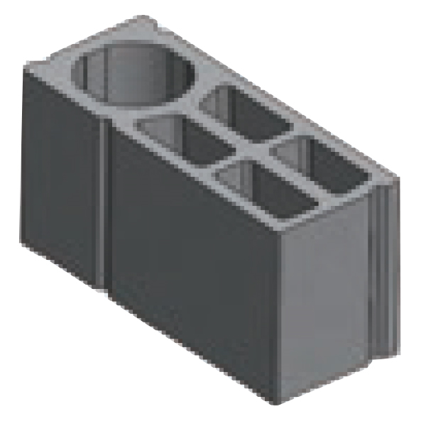 Bloc béton poteau Elibloc Alkern - 500 MM x 200 MM x 200 MM