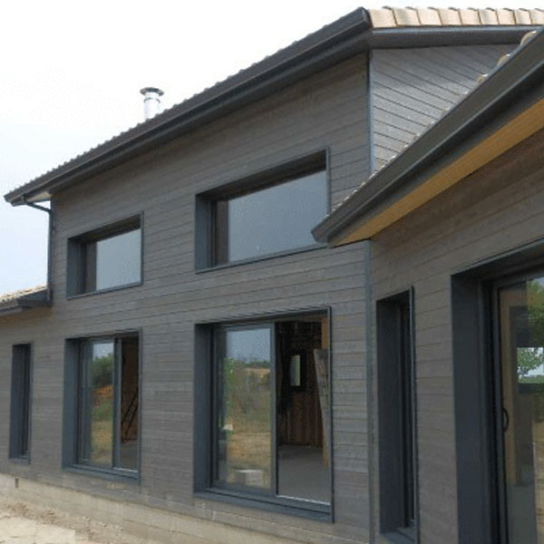 Bardage épicéa saturé gris - Infinity Doublo - 21 x 125 mm - L.4,50 M