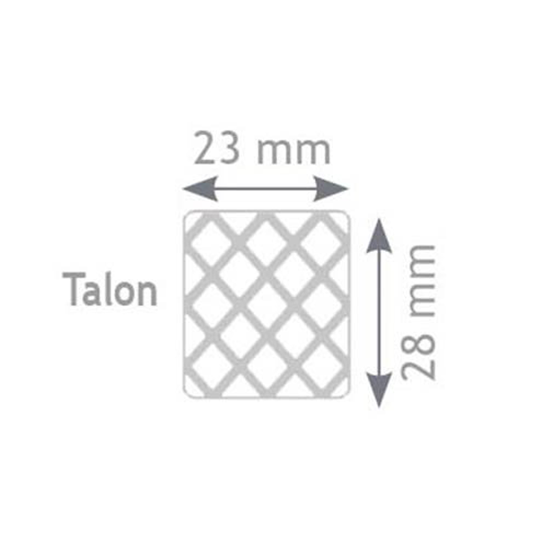 Hachette à liteaux pour couvreur avec tire-clou intégré - Manche en acier gainé - 600 grammes