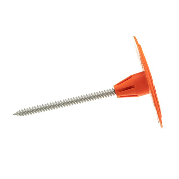 Cheville Isowood Spit pour fixation isolant extérieur de 80 mm - Diamètre 60 mm - Boîte de 200