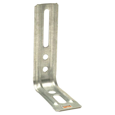 Équerre nervurée droite END 30x85x71.5 mm épaisseur 1.5 mm