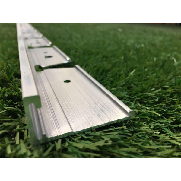 Bordure en alu profilé en L - 25 mm x 45 mm x 2,30 ml