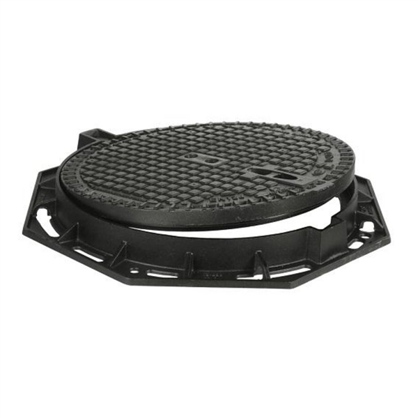 REGARD VISITE d600 CAD ROND HAUTEUR 75mm ART JONC ELASTOMERE