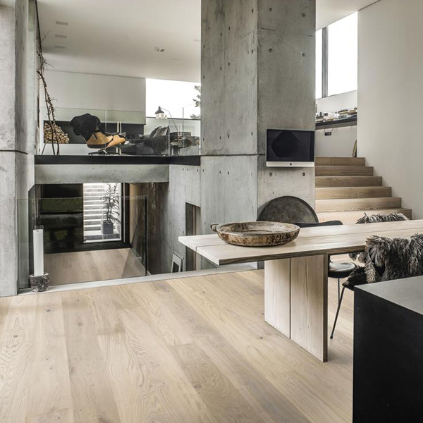 Parquet contrecollé 3 plis en chêne - Lux Collection - 187 MM x 2420,0 MM - ép.15,00 MM - modèle Chêne Horizon