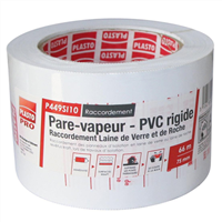 Adhésif renforcé blanc 3M pour raccordement - 66 m x 75 mm