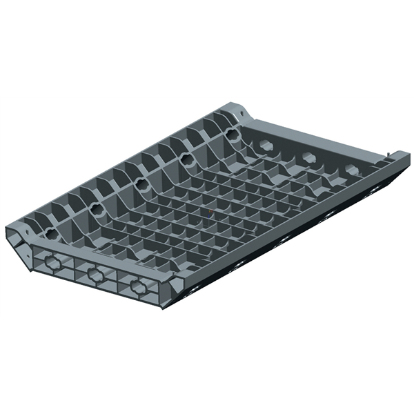 Coffrage géotub largeur 20 cm pour poteaux carré/rectangulaire, panneau de 75 cm