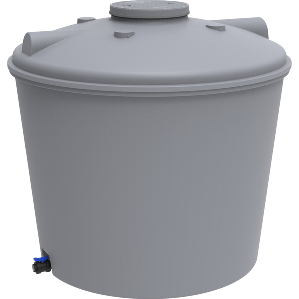 VERTICUVE PE 3 000 L grise 1"  -