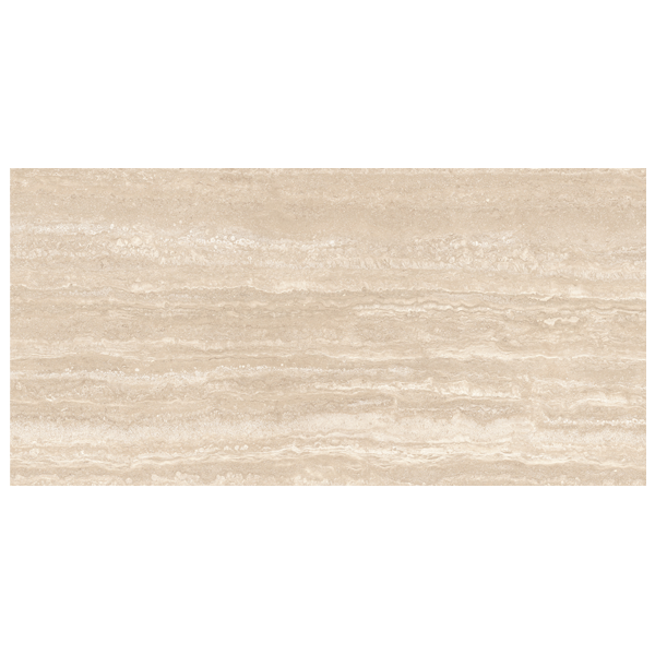 Carrelage sol intérieur effet pierre en grès cérame - Realstone Travertino Vein - 120,0 CM x 60,0 CM - ép. 9,00 MM - Beige