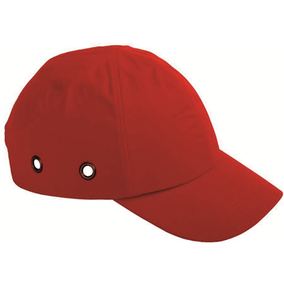 Casquette de sécurité anti heurt rouge