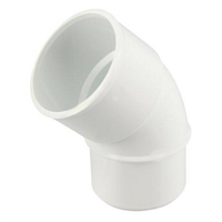 COUDE SIMPLE MF 45' D.50 BLANC