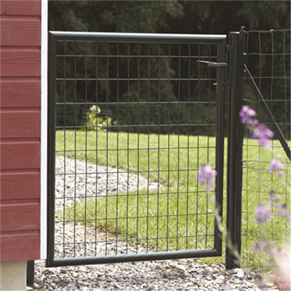 Portillon grillagé Eco Garden à sceller - Double sens - Largeur 1m Hauteur 1,5m - Vert