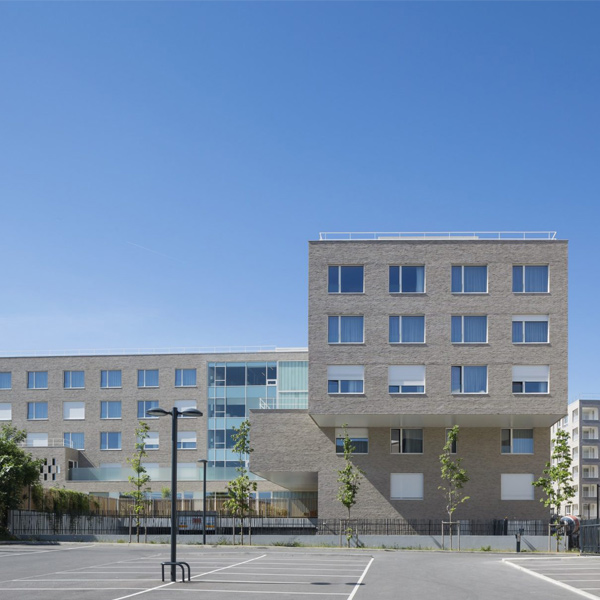 Plaquette d'angle terre cuite moulée main Terca Eco-brick Forum Prata nuancée - Wienerberger - 215,0 MM x 50,00 MM x 22 MM - prof. 65,0 MM