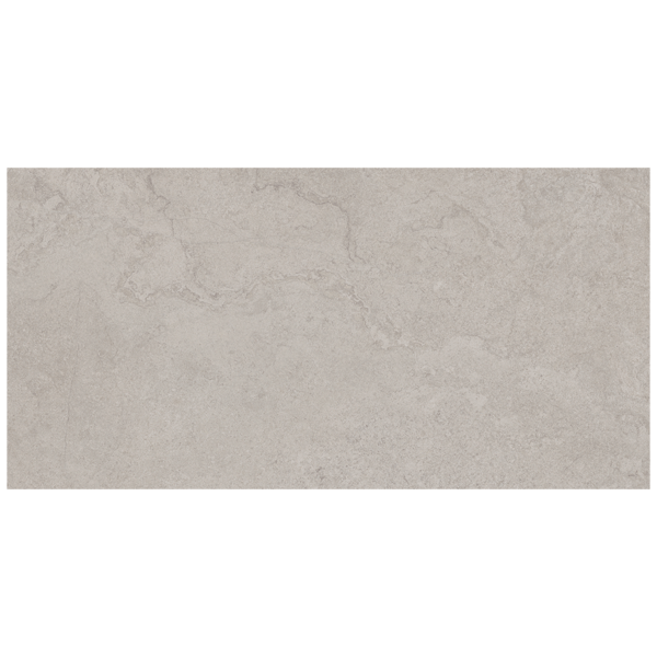Carrelage mural pour salle de bains effet pierre - Portwall Plain lisse - 30 x 60 cm - ép. 8,5 mm - Greige