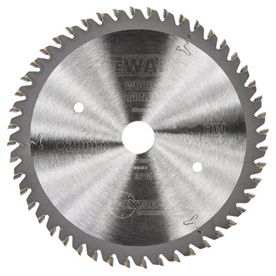 Lame bois scie circulaire Dewalt Extrême Workshop Ø 165 mm alésage 20 mm 40 dents ATB