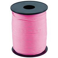 CORDEAU TRESSE FLUO ROSE 200M