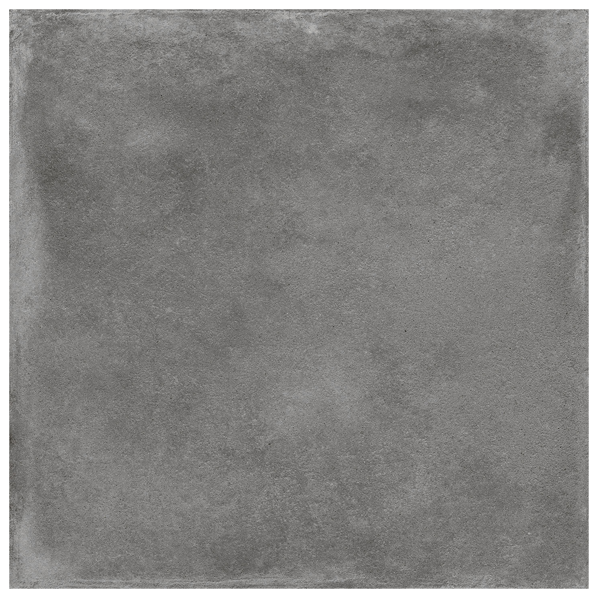 Carrelage intérieur en grès cérame émaillé effet béton Vincennes - 60,8 CM x 60,8 CM - ép. 9,50 MM - Antracita