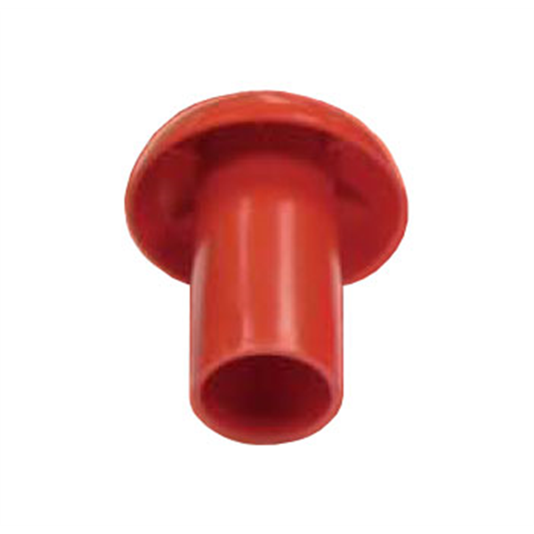 Embout de sécurité rouge pour diamètre 8 à 20 mm Sac de 125