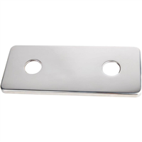 Plaque Inox- Ent=150mm-Pr SERTIfix F1/2" Pour parois non faïencées ou parois PVC