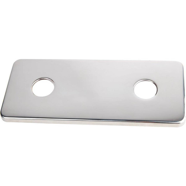 Plaque Inox- Ent=150mm-Pr SERTIfix F1/2" Pour parois non faïencées ou parois PVC