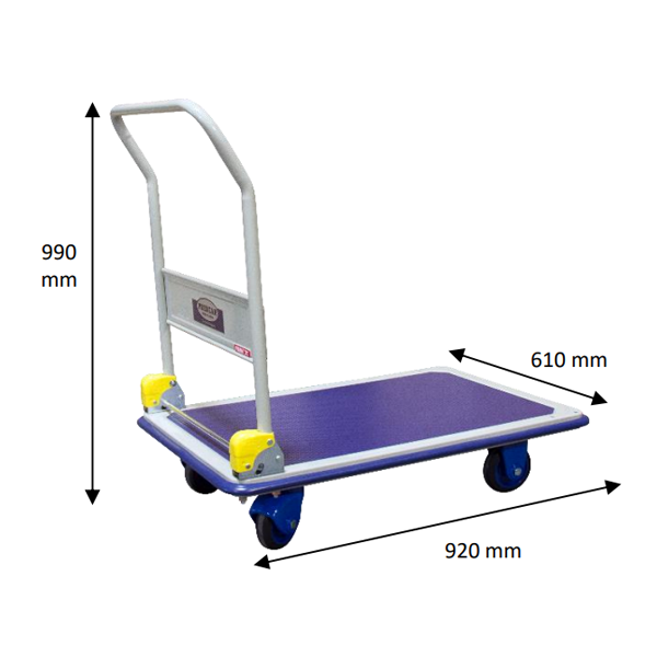 Chariot Manutention Dossier Repliable Fimm Utilisation Intensive Kg