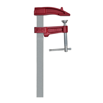 Serre-joint à vis en croix Piher Modèle M - tige 18x7 mm serrage 30 cm