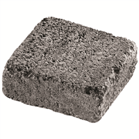 Pavé béton décoratif vieilli - Médiéval - Anthracite - 16 CM x 16 CM - 60 MM